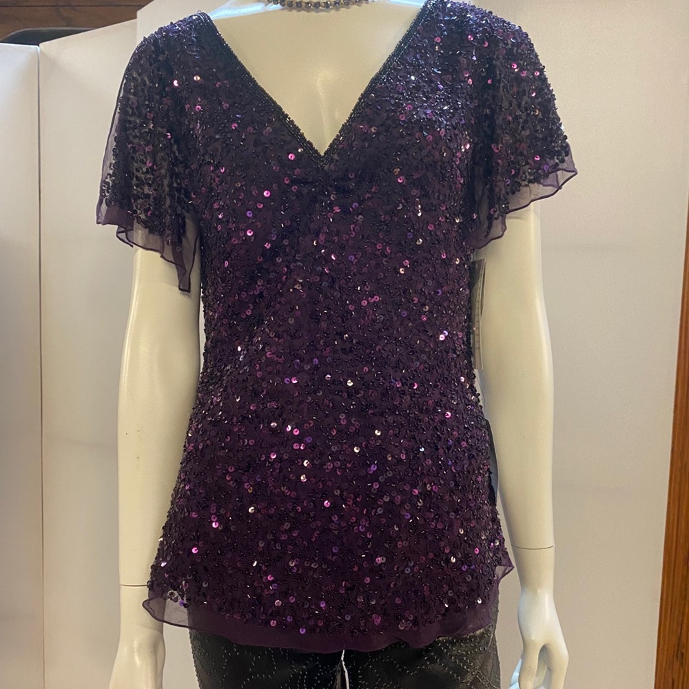 Sparkly Purple Top  (New with Tags / Nordstrom)